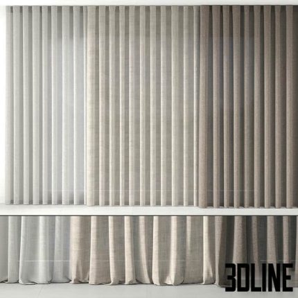 Curtains 2 options 2(3dline.net)