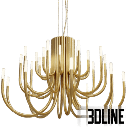 Alma chandelier(3dline.net)