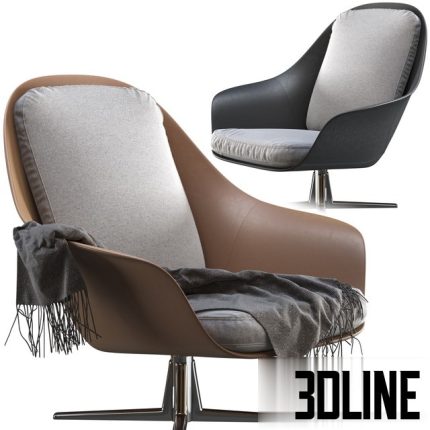 Armchair Romatti Sveva(3dline.net)
