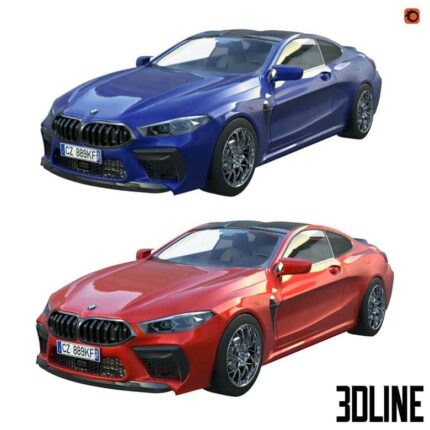 BMW M8 2019(3dline.net)