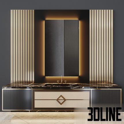 Bath set 8(3dline.net)