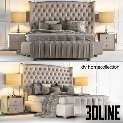 Bed Vogue DVhomecollection 0(3dline.net)