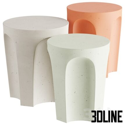 COLOSSEO OUTDOOR SMALL TABLES(3dline.net)