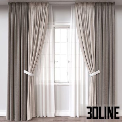 Curtain A166 0(3dline.net)