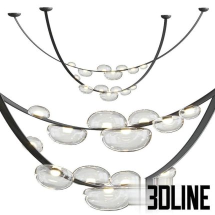 DEW DROPS LED pendant by Bomma(3dline.net)