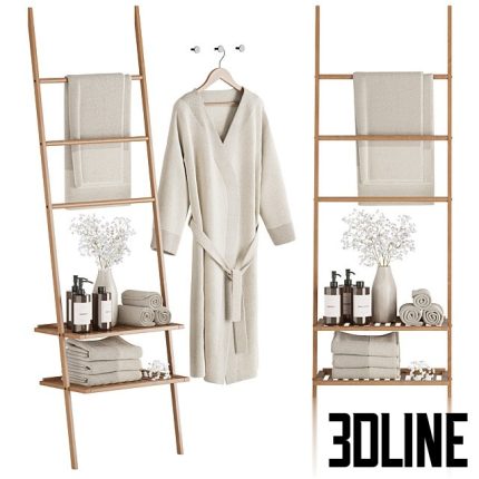 Decorative bathroom set 006(3dline.net)