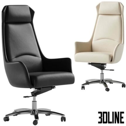 Executive chair STOOL GROUP TopChairs Viking(3dline.net)