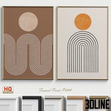 Framed Print P 444 0(3dline.net)