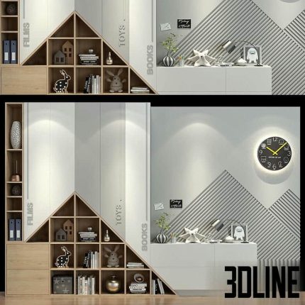 Furniture for a children 0349(3dline.net)