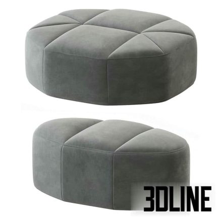 Gallotti Radice Cloud Pouf(3dline.net)