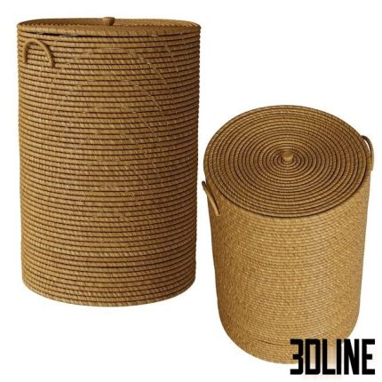 Laundry basket 0(3dline.net)