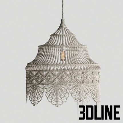 Macrame handelier 1(3dline.net)