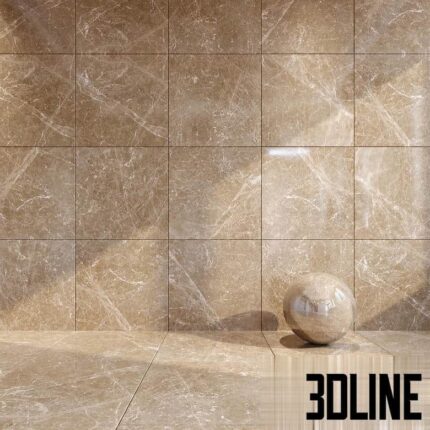 Marble Tile Adore Beige 60x60(3dline.net)