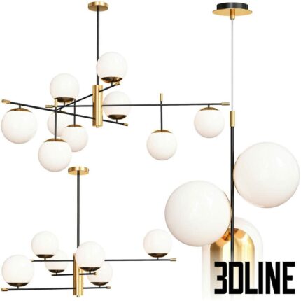 Maytoni Nostalgia Chandelier Set(3dline.net)