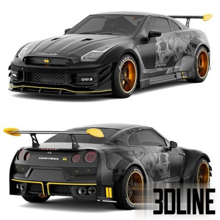 Nissan GTR R35 Nismo 0(3dline.net)