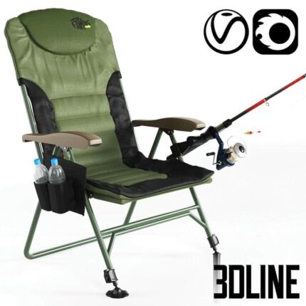 Norfin HUMBER Armchair folding carp(3dline.net)