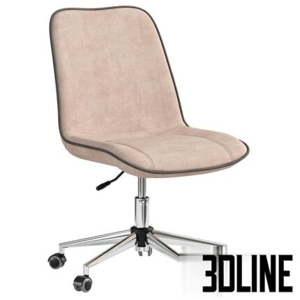 Office chair Style beige color(3dline.net)