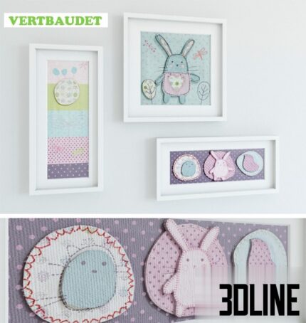 Pattern for baby(3dline.net)
