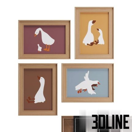 Pictures for the nursery 0(3dline.net)