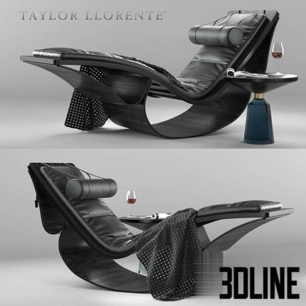 R1000 SCULPTURAL CHAISE LONGUE(3dline.net)