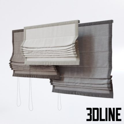 Roman Shade 2(3dline.net)