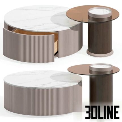 Roodio coffee table(3dline.net)
