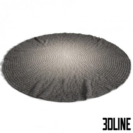 Round carpet(3dline.net)