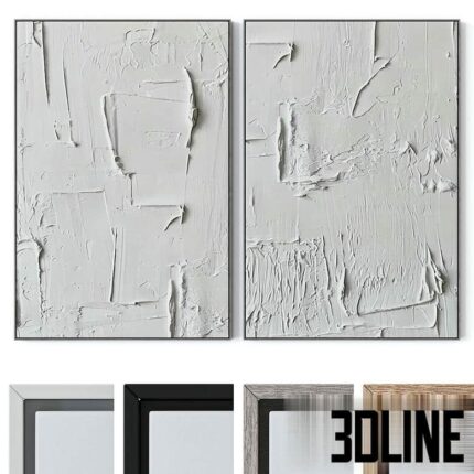 Set of Large Wall Paintings 2120(3dline.net)