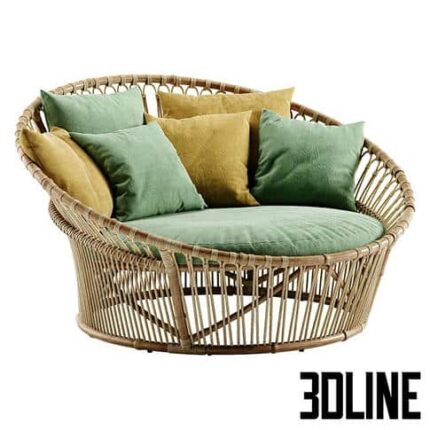 Sika Design Love Nest sofa(3dline.net)