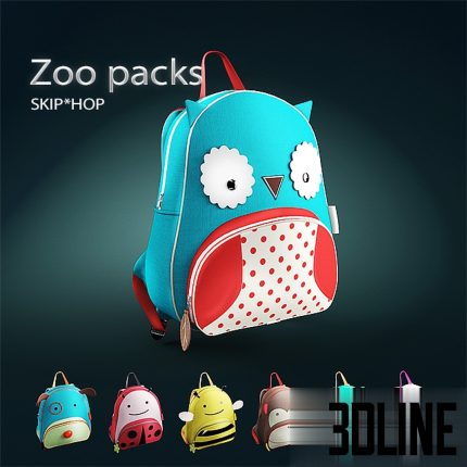 Skip Hop ZOO BackPack(3dline.net)