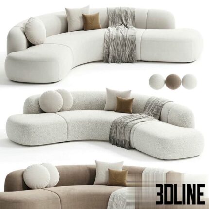 Sofa Bjorn by Eichholtz(3dline.net)