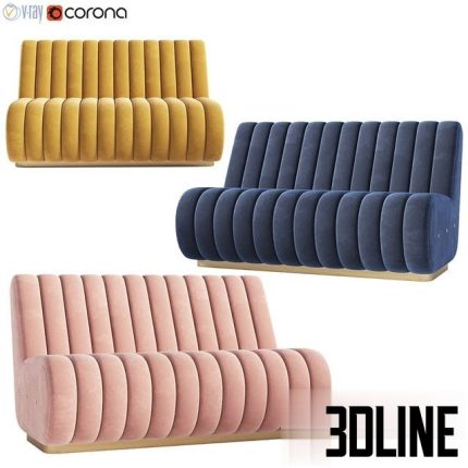 Sophia Sofa Essential home 0(3dline.net)