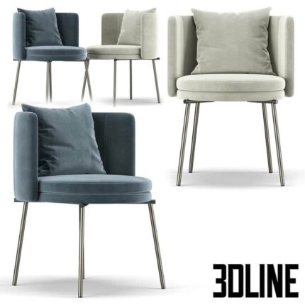 Torii dining chair(3dline.net)