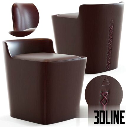Ulivi Basket Pouf(3dline.net)