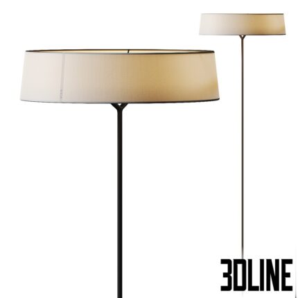 Vibia Dama 3230 Floor Lamp(3dline.net)