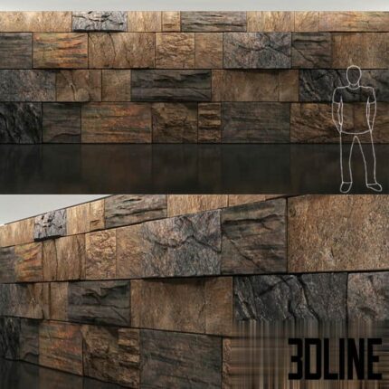 Wild Stone Wall(3dline.net)