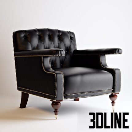 ALFRED CLUB CHAIR(3dline.net)