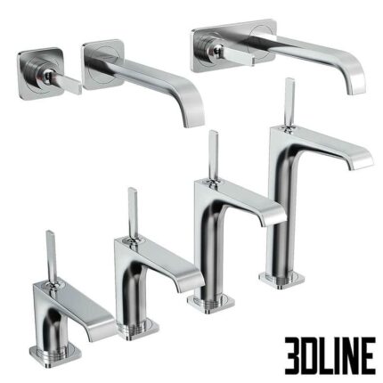 AXOR CITTERIO E basin mixers 02(3dline.net)