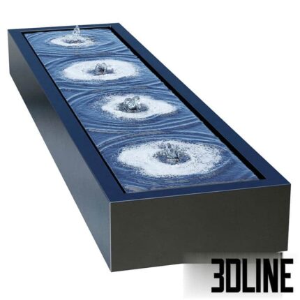 Adezz Aluminum Water Tables(3dline.net)