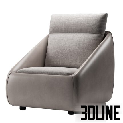 Armchair BEND by DITRE ITALIA (3dline.net)