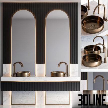 Bathroom furniture 79(3dline.net)