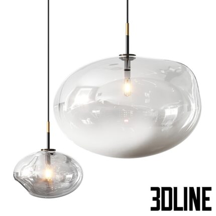 Bonaldo Pepita Blown Glass Pendant Lamp(3dline.net)