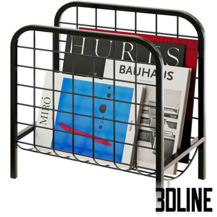 Book and record stand (3dline.net)