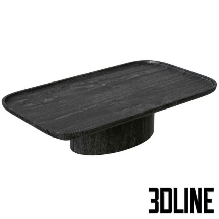 Charcoal Gray Coffee Table(3dline.net)