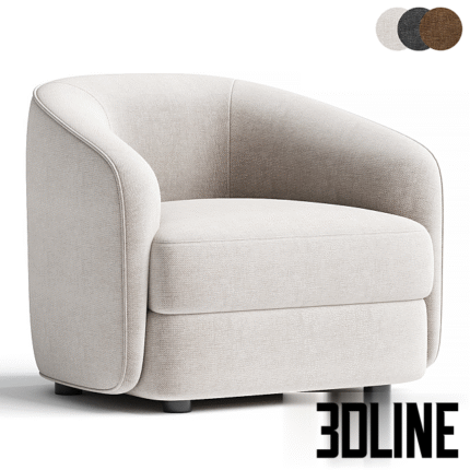Covent Armchair(3dline.net)