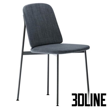 Crawford Soft Dining Chair by Stellar Works(3dline.net)