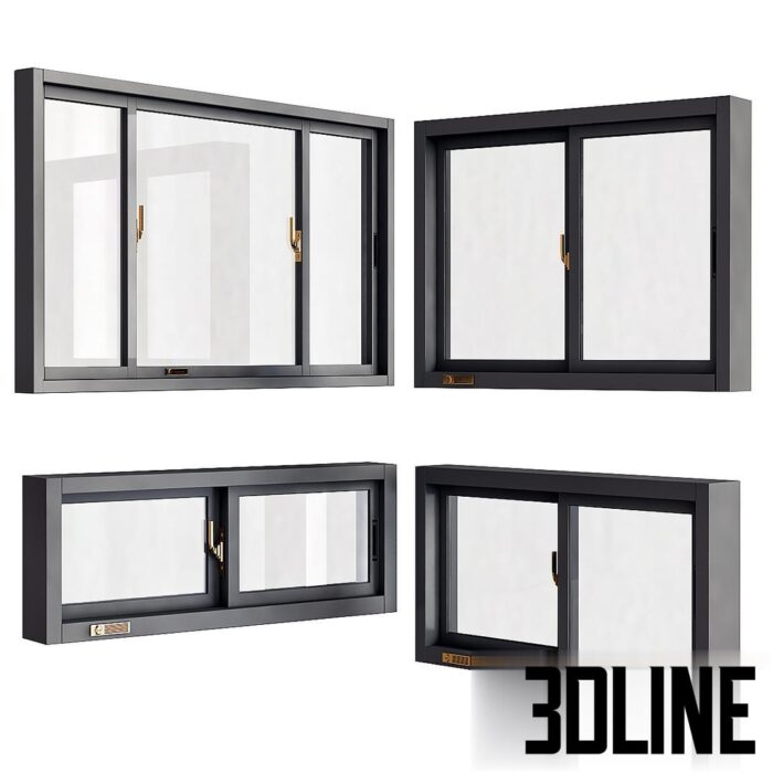 Window Number For Counter Entrance window number 008(3dline.net) - 3D Models - Download 3DLine.Net