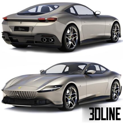 Ferrari Roma 2020(3dline.net)