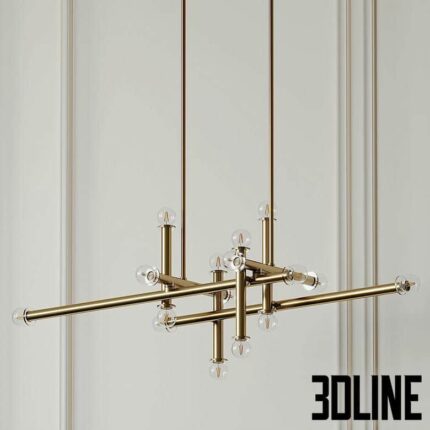 Milano Linear Suspension By Jonathan Adler(3dline.net)