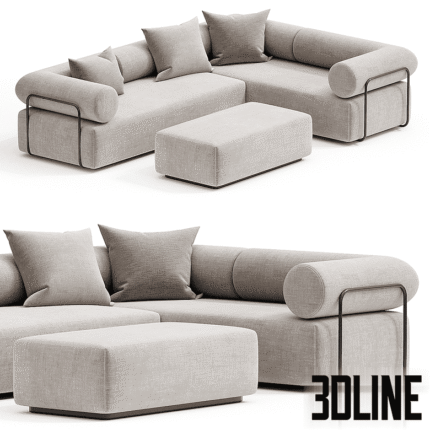 Mokumuku Sitzgruppe Amalfi Sofa(3dline.net)